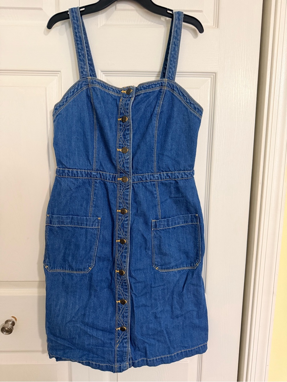 Old Navy Denim Button-Front Women’s Dress - Blue